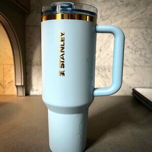 Messi x Stanley 1913 40 oz. Quencher ProTour Flip Straw Blue Tumbler